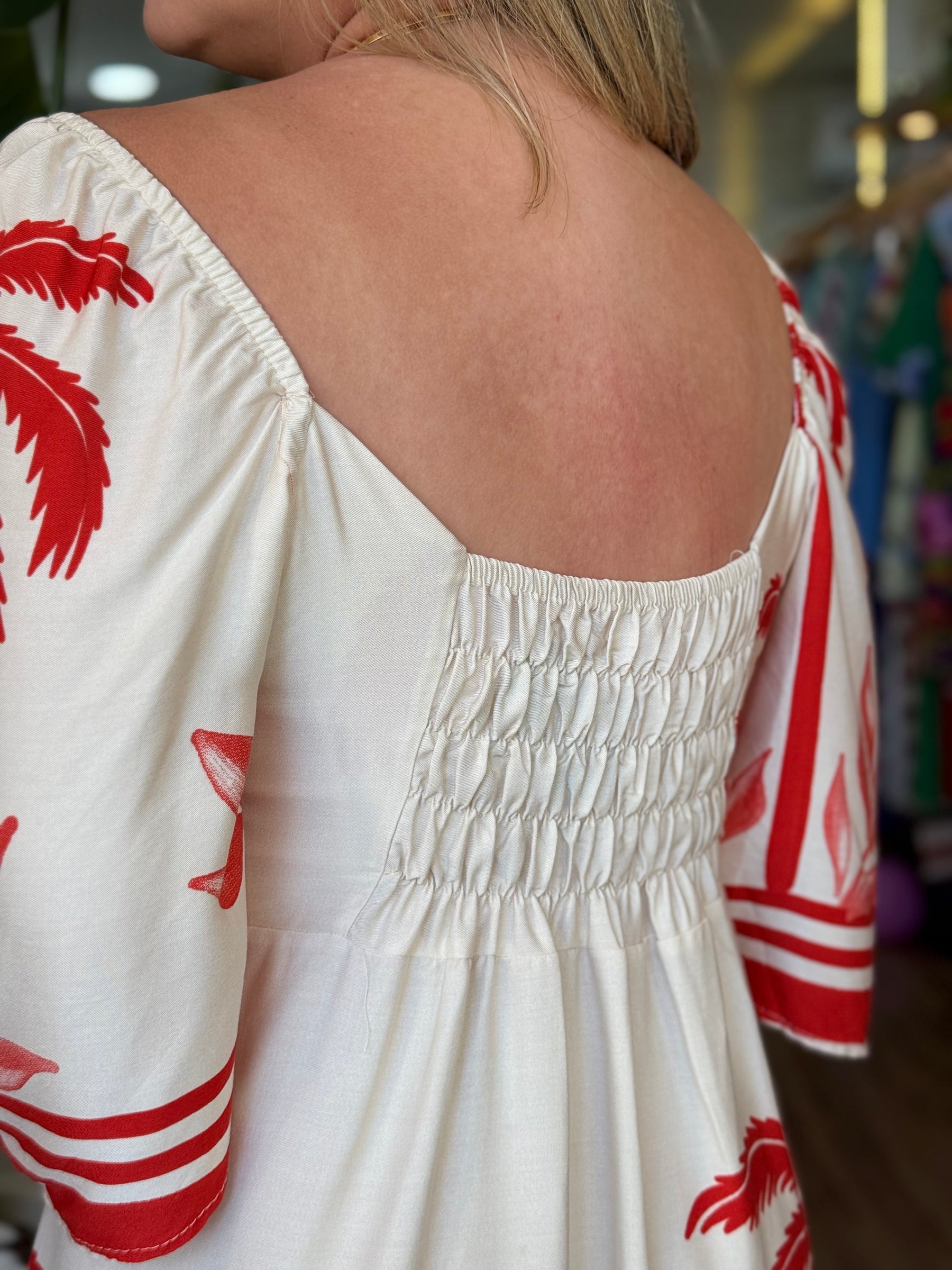 Vestido Midi Maysa- O Frescor Vibrante do Viscolinho em um Look Artesanal
