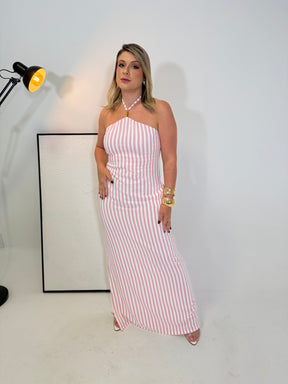 Vestido Marina Listrado – Versatilidade, Frescor e Elegância Casual