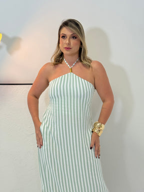 Vestido Marina Listrado – Versatilidade, Frescor e Elegância Casual