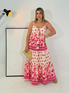 Vestido Longo Vanessa - A Elegância Atemporal do Crepe