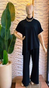Conjunto Paloma em Malha Creponada