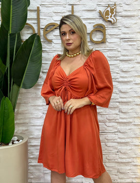 Vestido Midi Maysa- O Frescor Vibrante do Viscolinho em um Look Artesanal