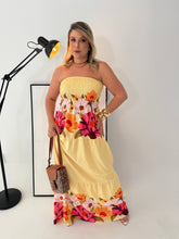Vestido Longo Flora em Crepe de Seda - O Romance e a Leveza que Você Merece