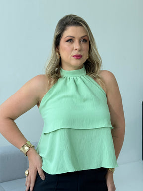 Blusa Lila Verde – Frescor, Elegância e Estilo em Uma Só Peça