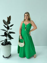 Vestido Tânia Verde – Elegância Natural com Caimento Sofisticado